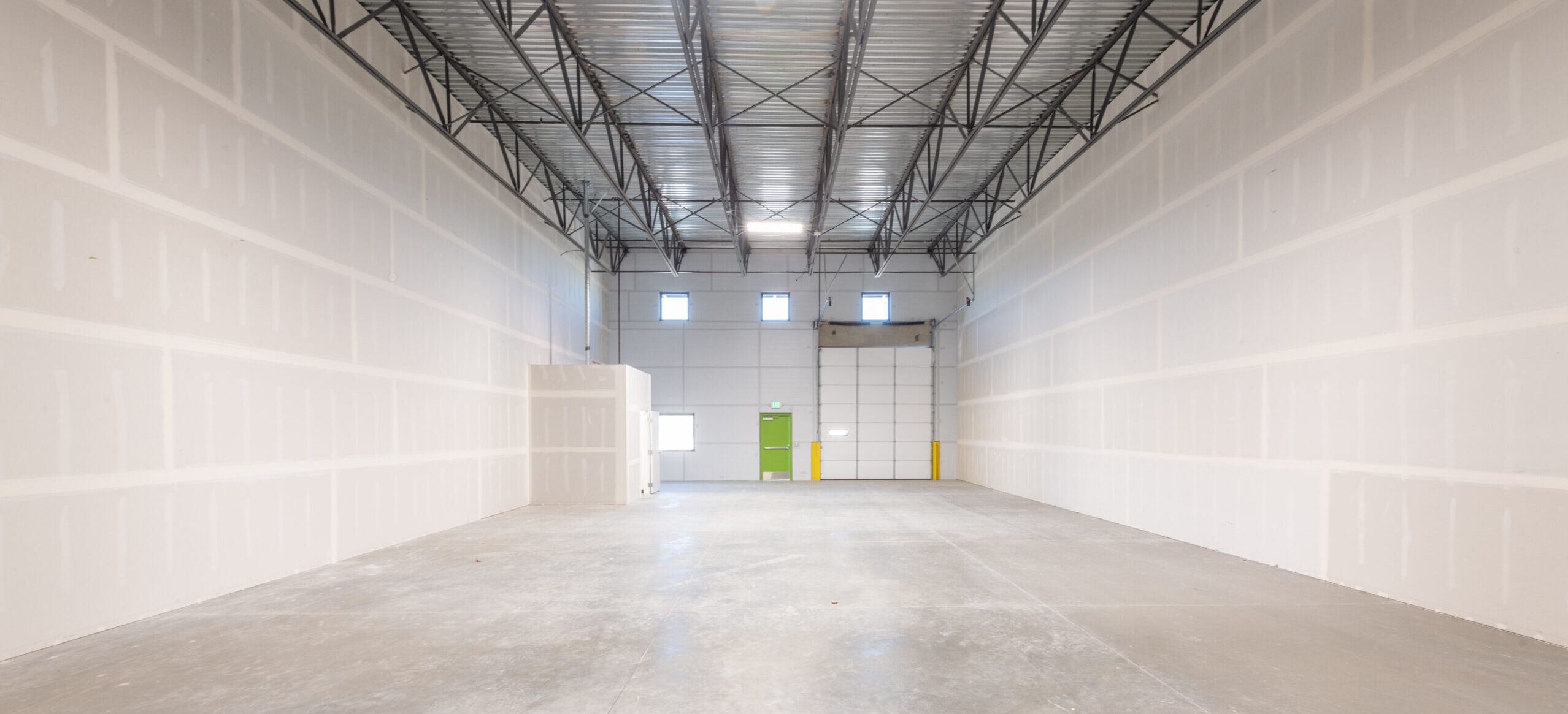 WorkBay park with flex warehouse units and drive up bay doors