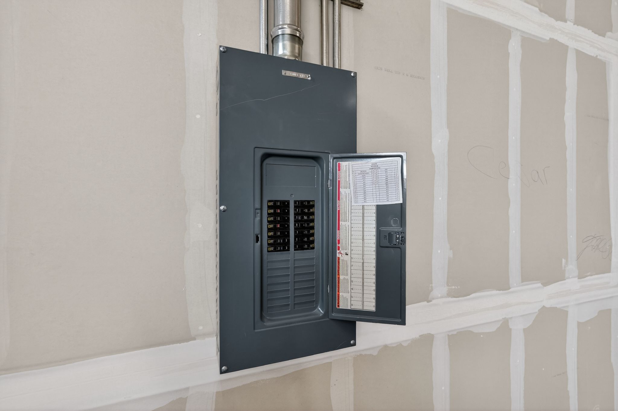 WorkBay unit with single to three phase power and utility hookups