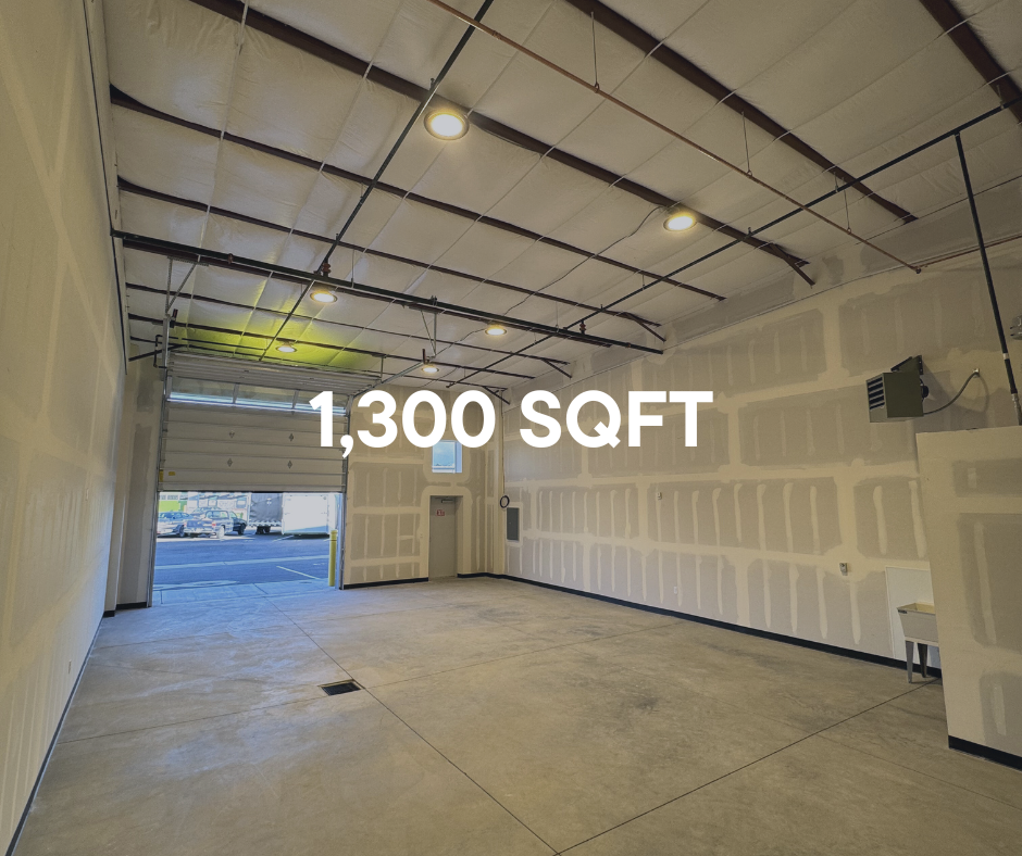 WorkBay warehouse unit 1300 square feet
