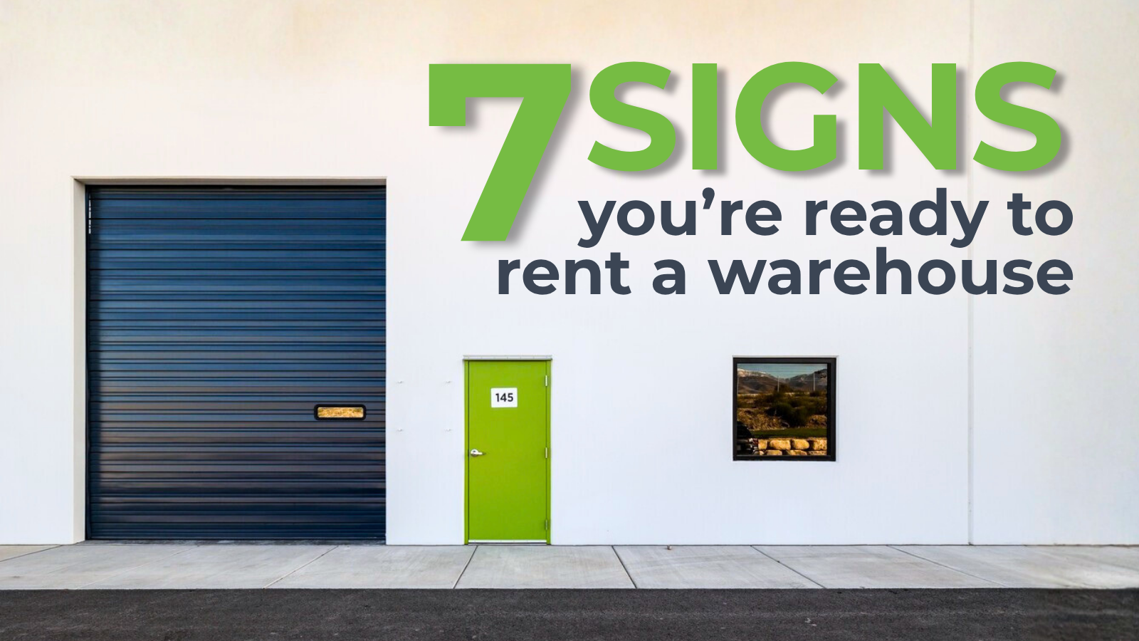 Warehouse For Rent Sign When Is It Time to Rent a Warehouse? 7 Signs You're Ready
